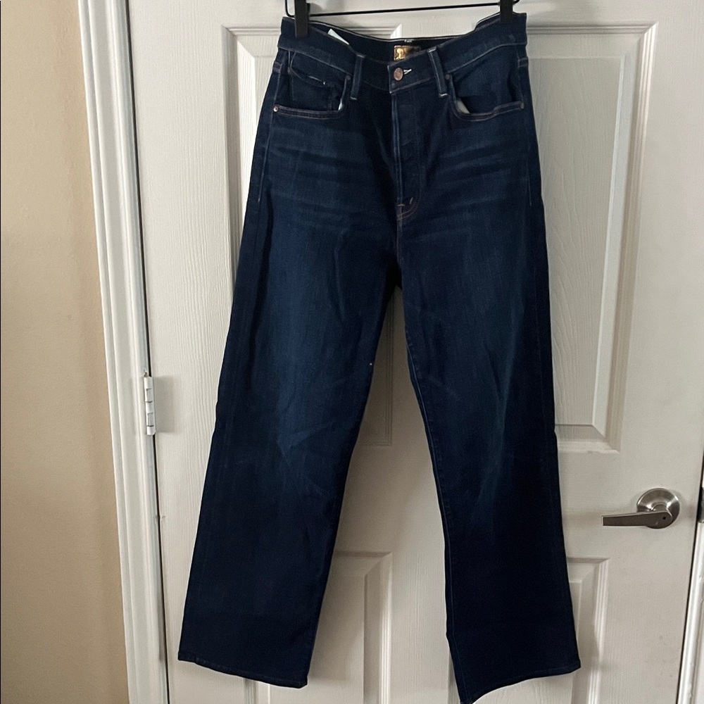 MOTHER Dark Blue Flare Jeans